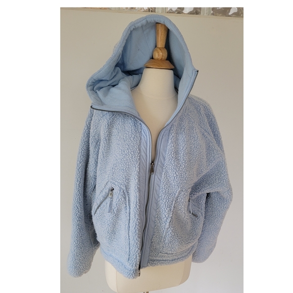 Free People ×Movement - Mountain Air Solid Teddy Jacket - Picture 3 of 7